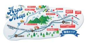 フジロック2022エリアマップ