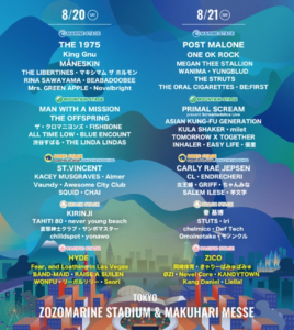 サマソニ2022出演アーティスト